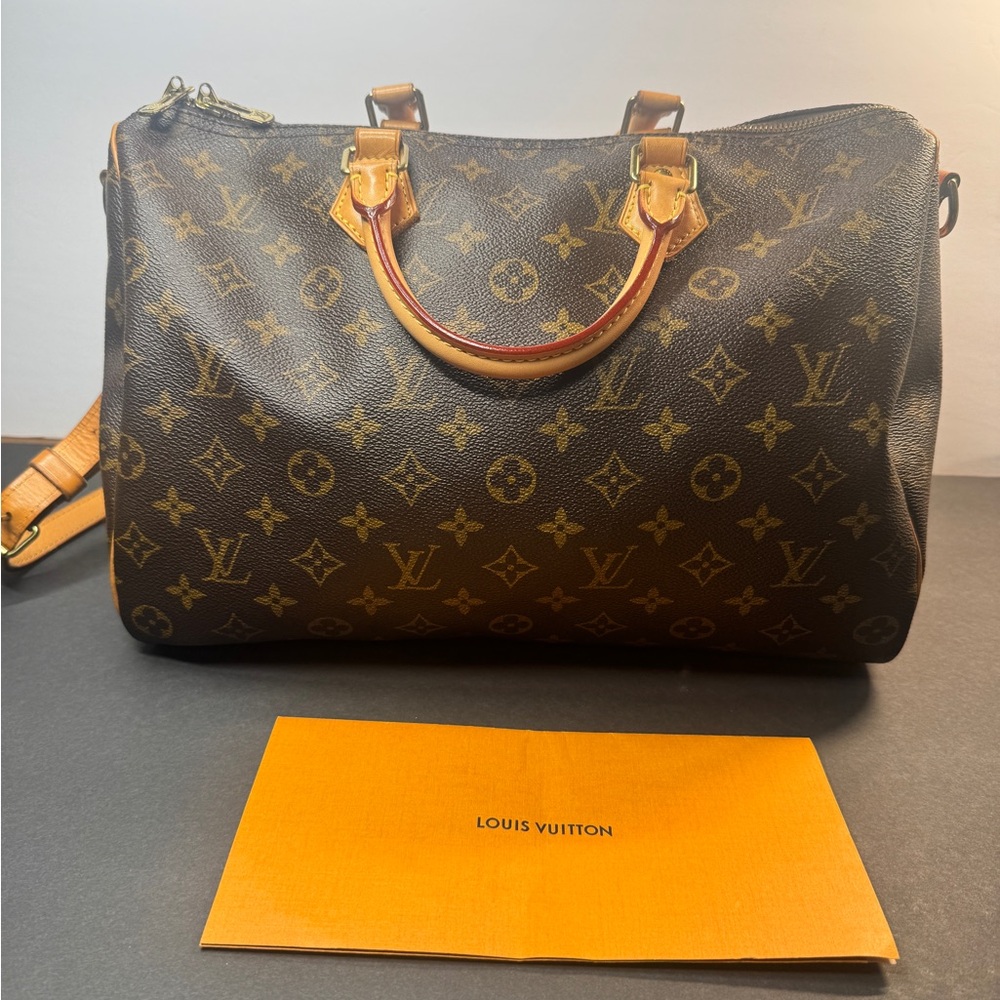 Louis Vuitton Speedy 35 Bandouliere Monogram